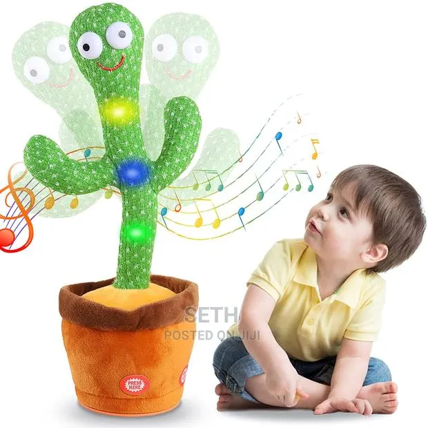 Children Kids Intelligence Cactus Talking Toy · Photo 1