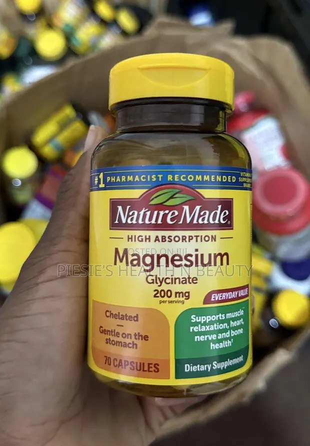Nature Made Magnesium Glycinate 200 Mg 70capsules · Photo 1