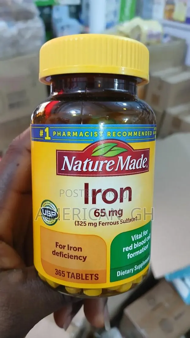 Nature Made Iron Supplement, 365 Tablets · Photo 1
