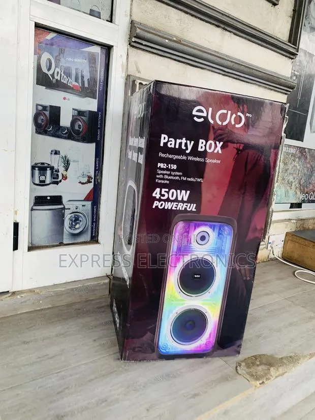 Very Cool Price Eldo Pb2-150 Double 8"Bluetooth Speaker · Photo 1