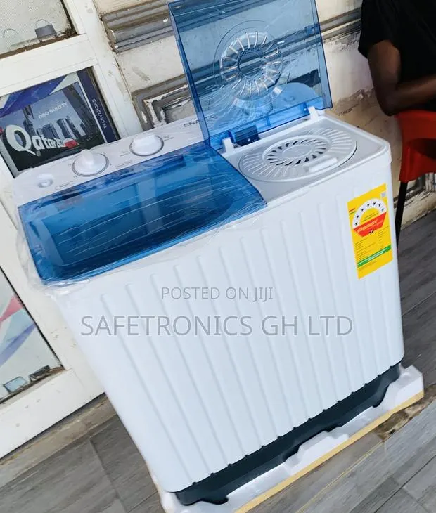 Ultra Modern Nasco Twin Top Washing Machine 8kg-Nas-08-Tw · Photo 1