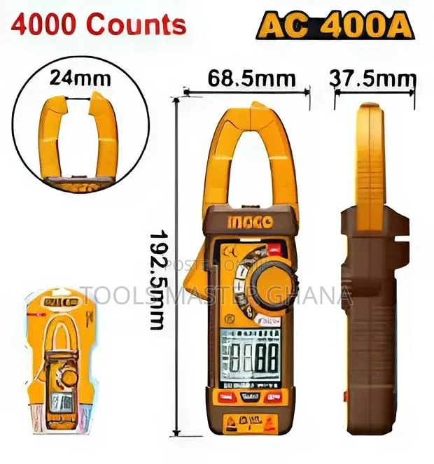 Digital Ac Clamp Meter - Dcm62001 · Photo 1