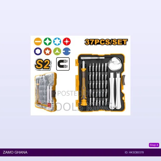 37 PCS Precision Screwdriver - Hksdb0378 · Photo 1