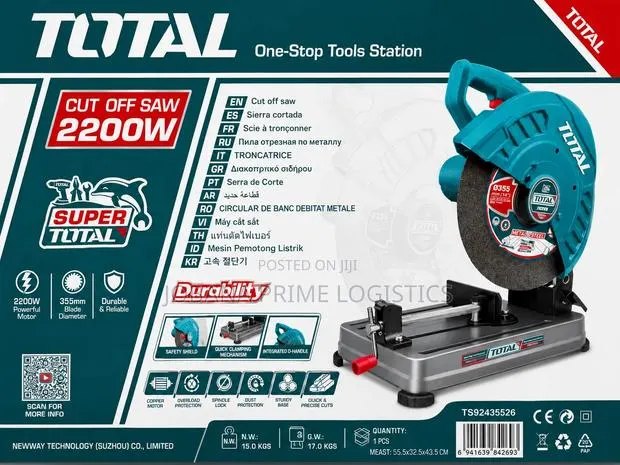 Total 2200w Cut Off Saw · Photo 1