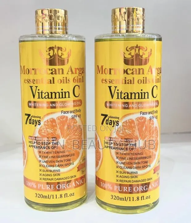 Moroccan Argan Vitamin C Whitening and Glowing Oil · Photo 1