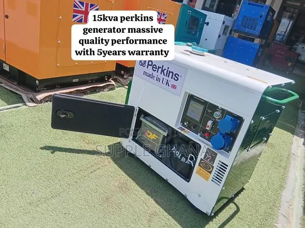 15kVA Perkins Diesel Generator Powerful Backup Power, 5 Years Warranty · Photo 1