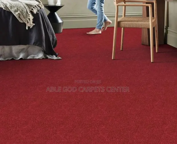 Heavy Wine Woolen Carpet for Living Rooms and Others Floors Activities · Photo 1