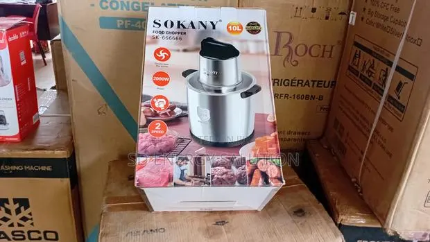 Powerful Sokany Electric Chopper – Fast Food Preparation · Photo 1