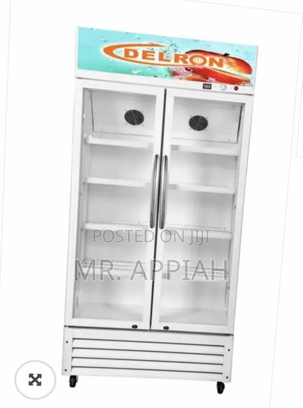Durable and Affordable Delron 553liters 2 Door Electric Display Fridge · Photo 1