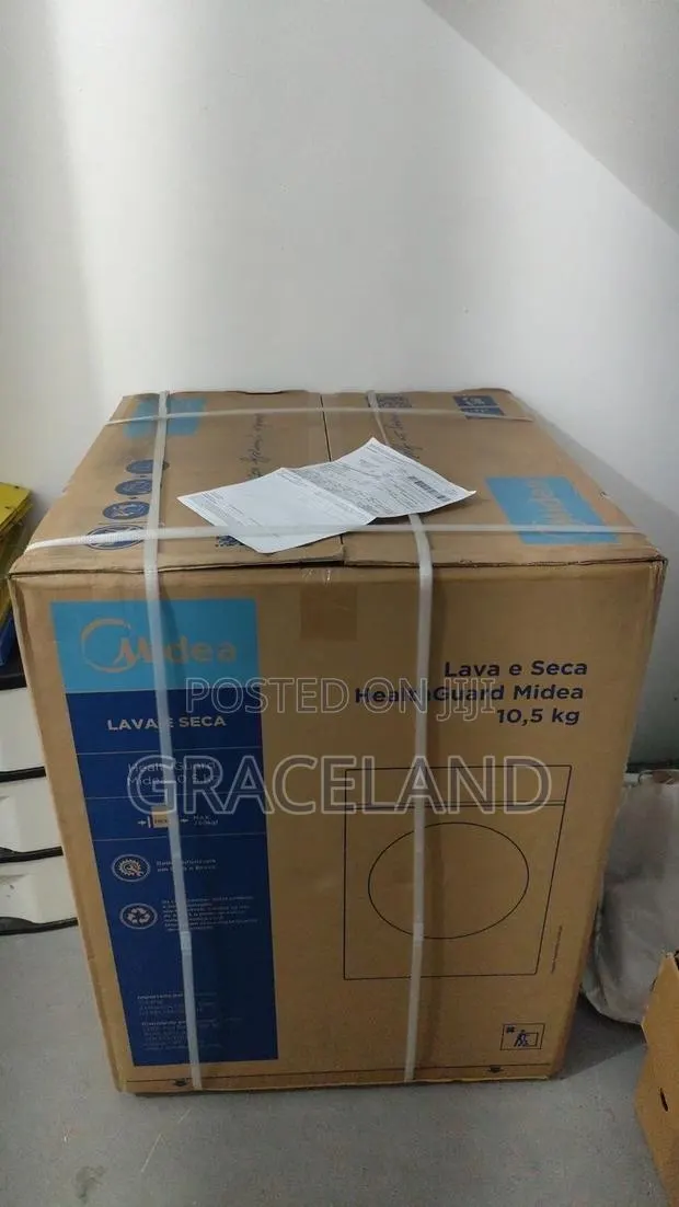 This Is Original Midea Front Loading Washing Machine With Faster Dryer · Photo 1