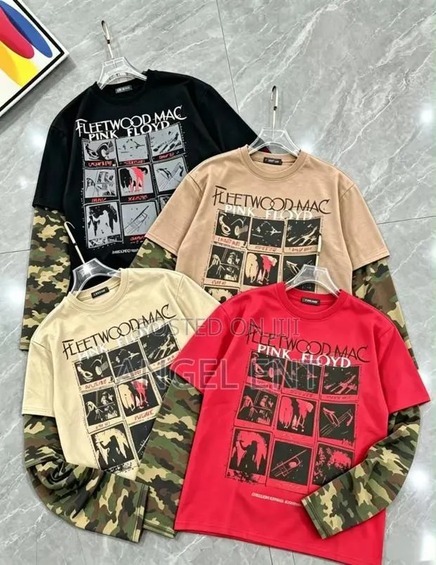 Fleetwood Mac & Saint Vanity Long Tees (Location: Adum Kumasi) · Photo 1
