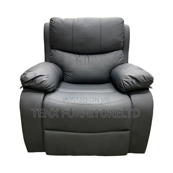Recliner With Swivel (Black)Chair · Photo 1