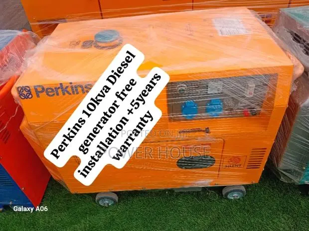 Power Pioneer Perkins Diesel Generator 10kva Silent · Photo 1