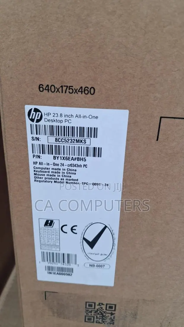 New Desktop Computer HP AiO 24 8GB Intel Core i5 SSD 512GB · Photo 1