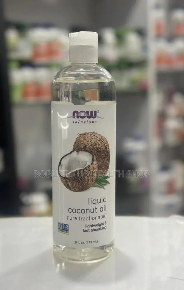Now Foods Pure Fractionated Liquid Coconut Oil · Photo 1