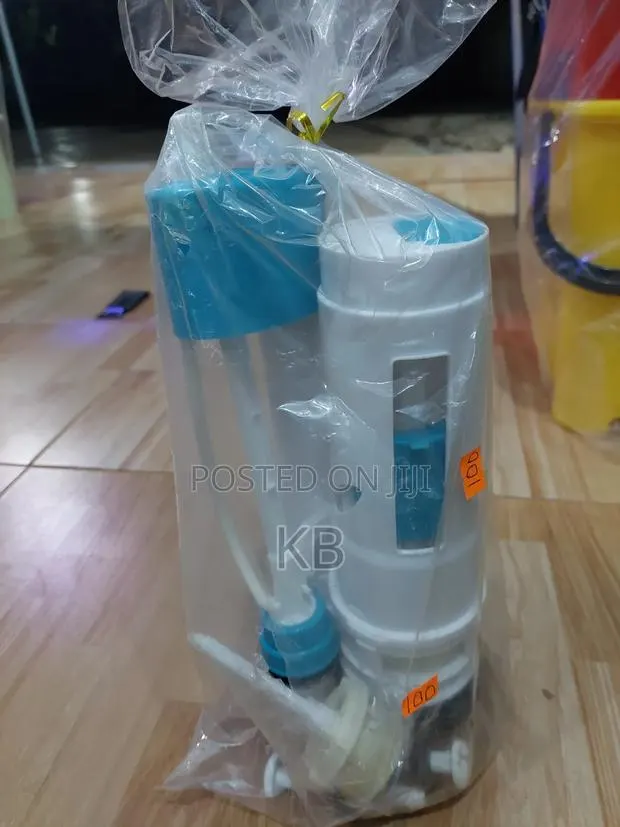 Dual Flush Toilet CisternValve Kit Water Saving Fill Flush Mechanism · Photo 1
