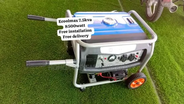 Smart Energy Choice Ecoolmax 7.5kva 8500wat Petrol Generator · Photo 1