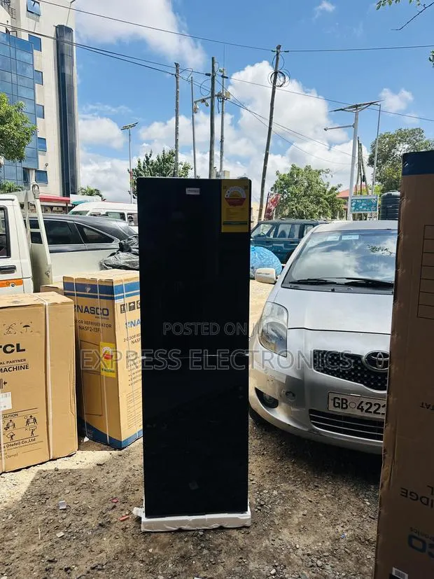Newly Sealed in Box Nasco Fridge Black Nasd2-20fl Double Door · Photo 1