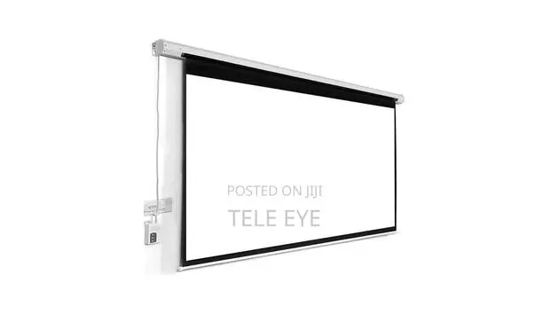 180 × 180 Cm Electric/Motorized Projector Screen · Photo 1