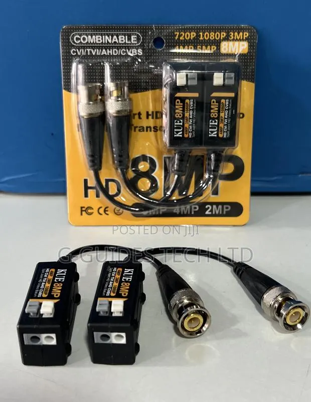 Hd Video Balun 8mp for CCTV Camera · Photo 1