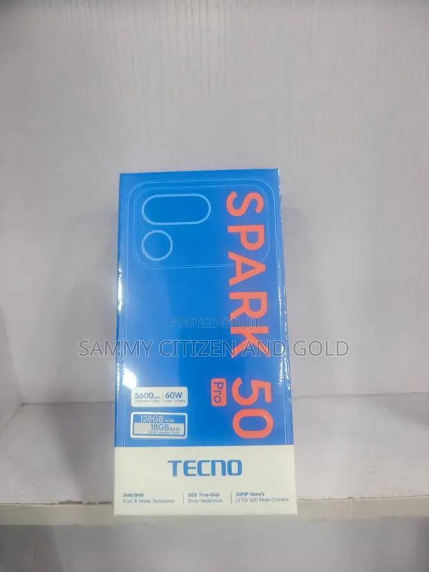 New Tecno Spark 50 128 GB · Photo 1
