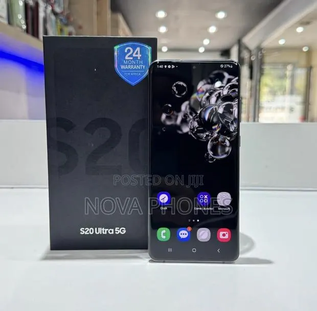 New Samsung Galaxy S20 Ultra 128 GB Black · Photo 1