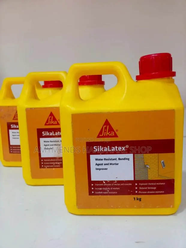 Sikalatex Water Resistant, Bonding Agent and Mortar Improver · Photo 1