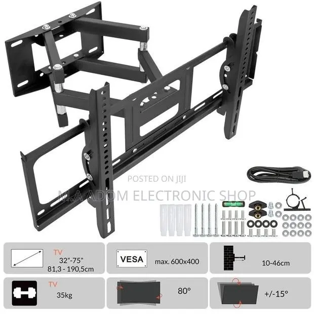 It Fits Tv Screens From 32”-85” Adjustable Tv Mount · Photo 1