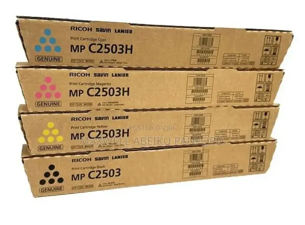 Ricoh Mpc 2503 Toners · Photo 1