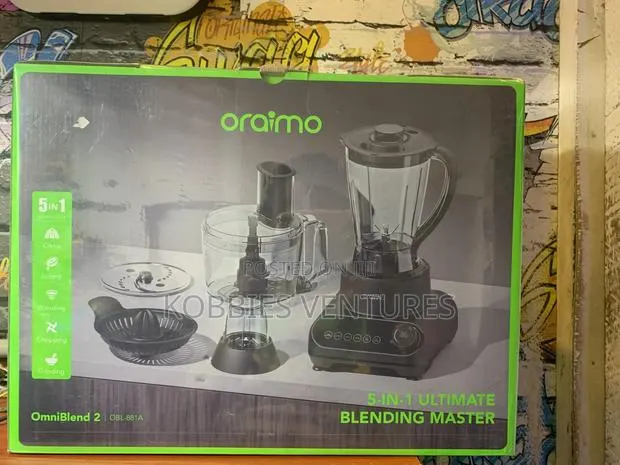 Oraimo OmniBlend 2 21000 RPM Speed 5-in-1 Blender · Photo 1