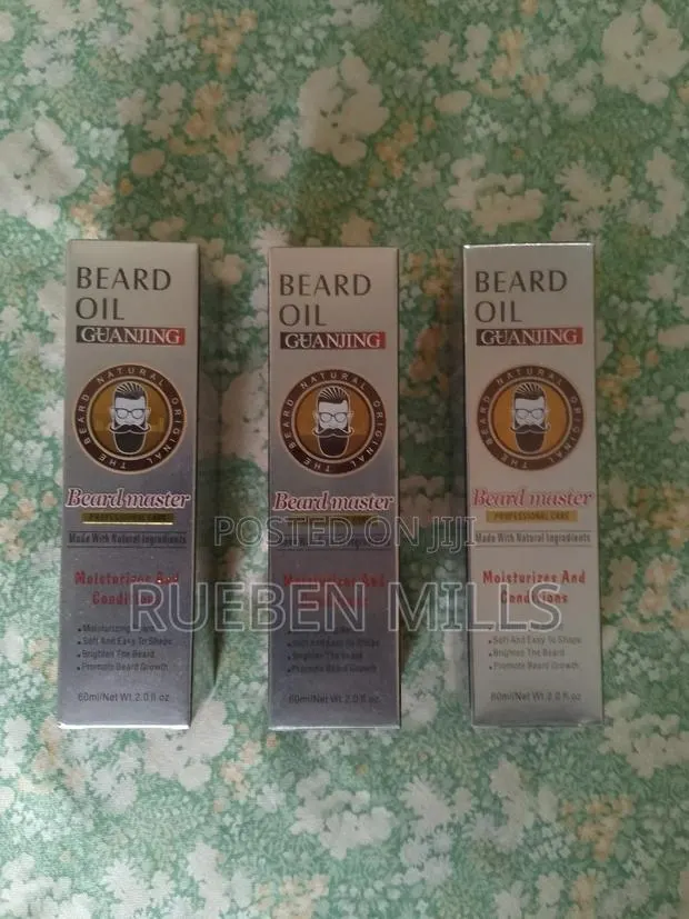 Original Natural Guanjing Beard Growth Oil - Three Pieces · Photo 1