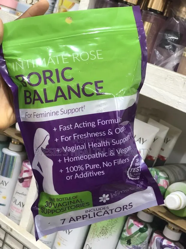 Boric Balance Vaginal Suppository With Applicator · Photo 1
