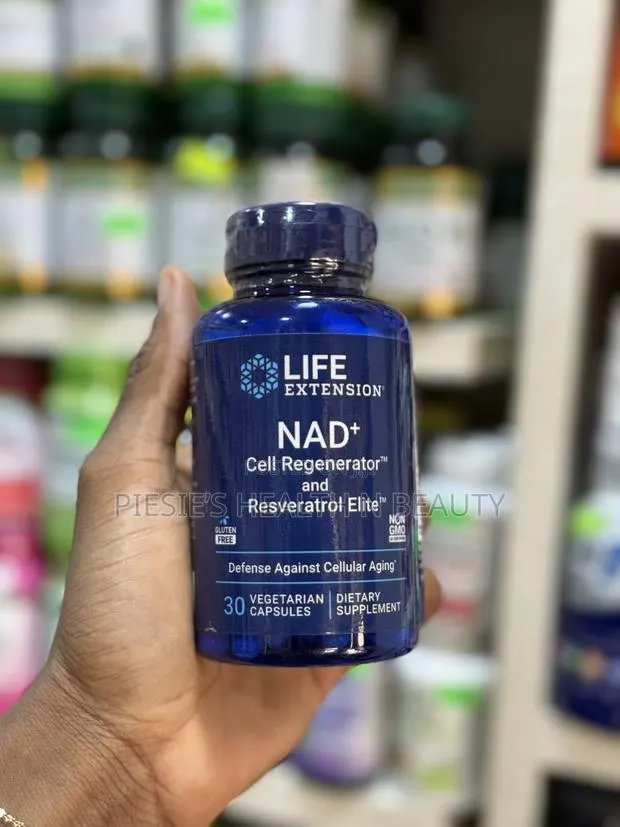 Life Extension Nad+ Cell Regenerator and Resveratrol Elite 30 Capsules · Photo 1