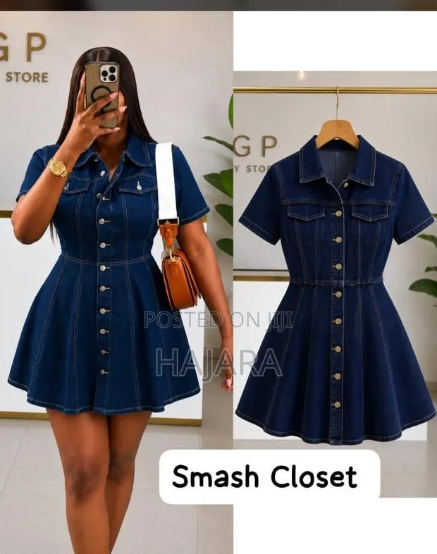 Chic Denim Dress · Photo 1