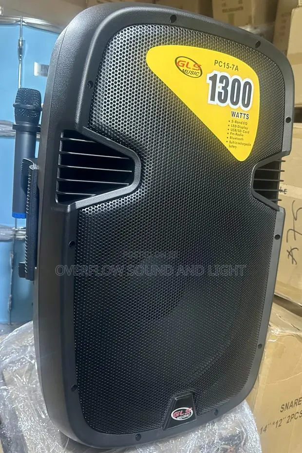 GLS Music Pc15 -7a Rechargeable Pa Speaker · Photo 1