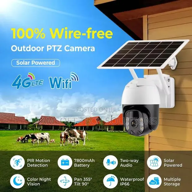Wire-Free Outdoor PTZ Camera · Photo 1