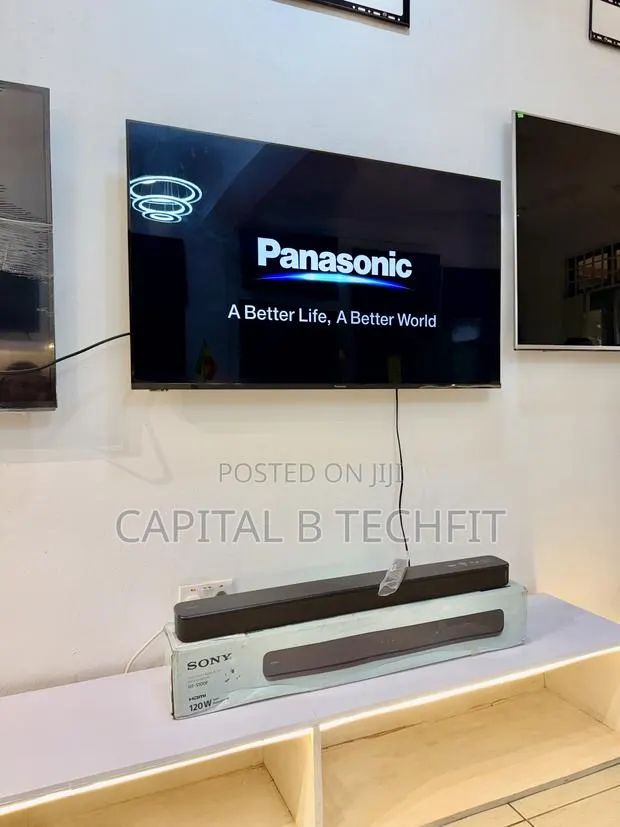 50inches Panasonic Smart Oled Machine /Super Sony Sound Bar · Photo 1