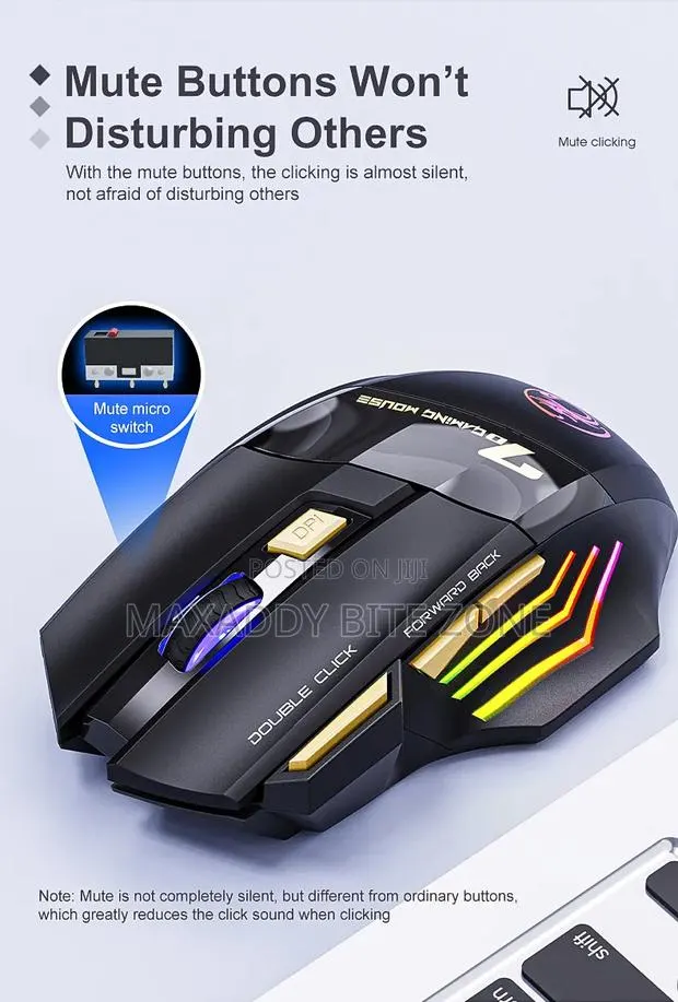 Imice Gw-X7 3200dpi Wireless Gaming Mouse Usb · Photo 1