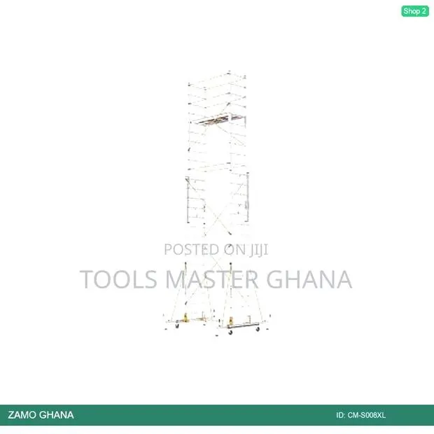 Cm 7.85m Xl Scaffolding System Telesafe Double Part Alu - Cm-s008xl · Photo 1