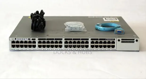 The Cisco Catalyst 3850 48-Port PoE+ Switch · Photo 1