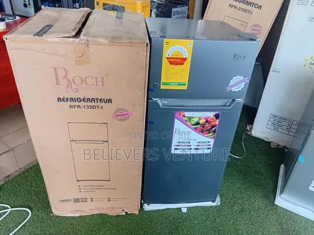 Roch RFR-135dt-I Double Door Fridge – Premium Food Preservation 112l · Photo 1
