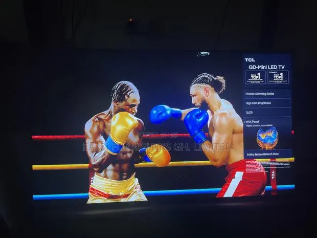 75 / 65 Inche Uk TCL Mini Led Qled High 144 Hz Gaming TV Uhd Smart HDR · Photo 1