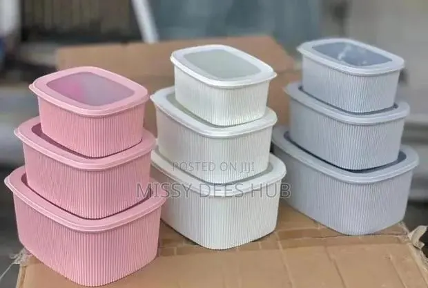 3pcs Fluted Silicone Storage Bowls · Photo 1