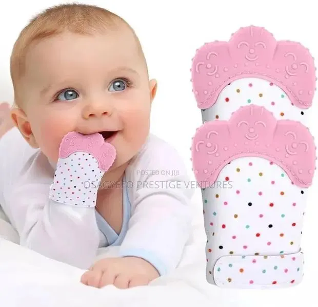 Baby Silicone Teething Mitten · Photo 2
