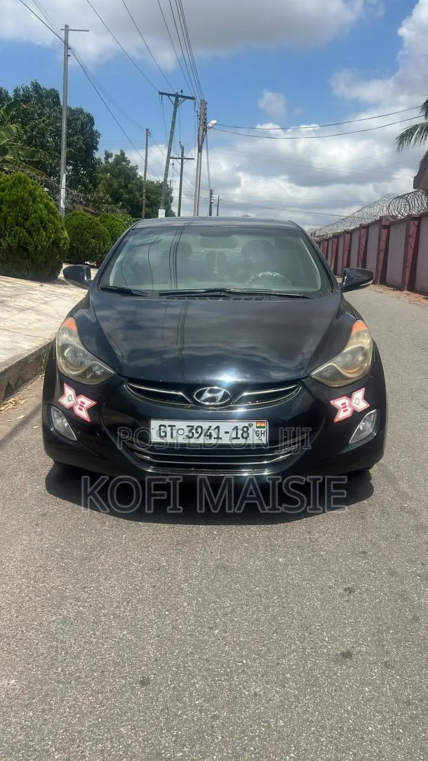 Hyundai Elantra GLS Sedan FWD (1.8L 4cyl 6A) 2013 Black · Photo 1