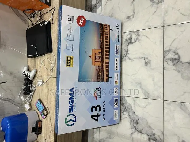 Best Reliable 43 Inch Sigma (Sig-K43v6) Bright Screen Full Hd Led Tv · Photo 1
