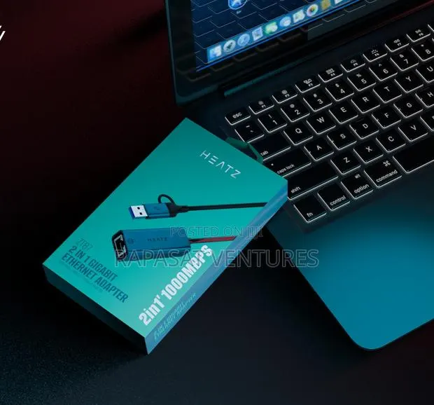 Heatz Zt87 2-in-1 Gigabit Ethernet Adapter · Photo 1