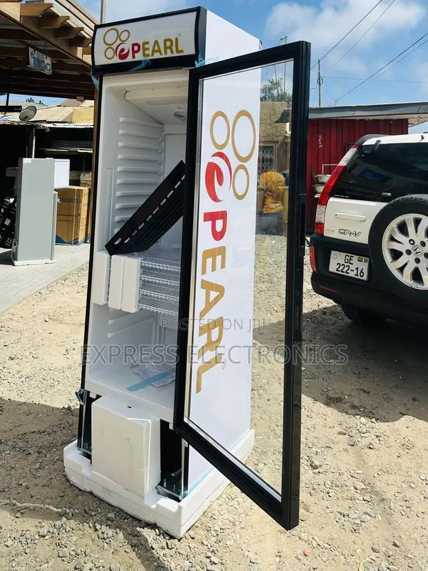 Lovely New PVC-352 300L White Display Fridge · Photo 1