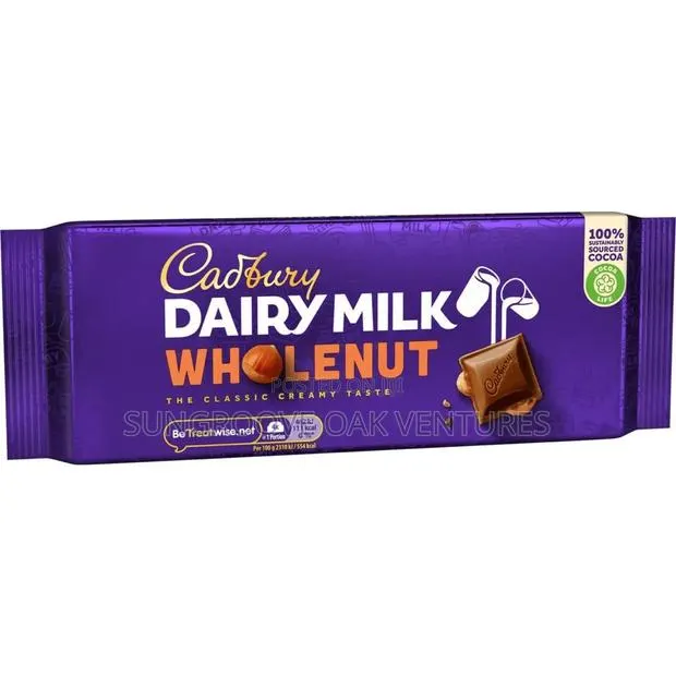 Cadbury Dairymilk Wholenut 280g · Photo 1