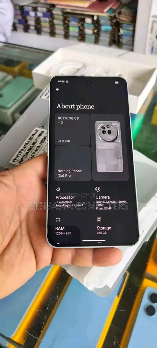 New Nothing Phone 3a Pro 256 GB White · Photo 1